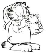 garfield Online Coloring